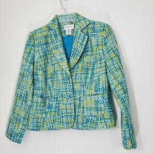 Chadwicks Tweed multicolored Jacket, Size 4P